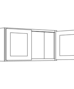 LUXOR MISTY GREY - WALL CABINET L03-3915