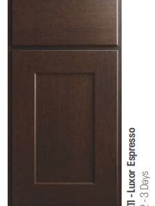 espresso kitchen cabinet shaker