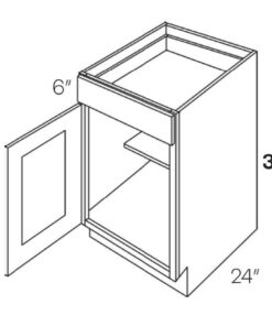 LUXOR HARVEST - BASE CABINET, HANDICAP L05-B9L-HA