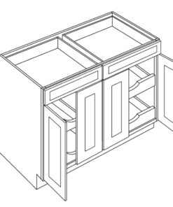 LUXOR HARVEST 5 PIECE DF - BASE CABINET, WITH PULL OUT SHELF L05-B48-POS4-5P