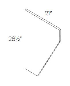 LUXOR SMOKY GREY - DESK SUPPORT L02-DS