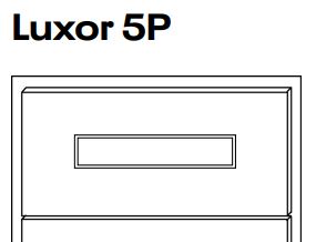 LUXOR HARVEST - DRAWER FRONT FOR (DF-B33 SB33) L05-DF-B33-5P
