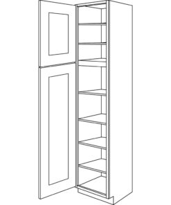 ELEGANT STONE - UTILITY CABINET 21" DEEP UC1821X84L