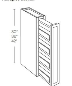 ELEGANT OCEAN BLUE - WALL SPICE CABINET WSP36