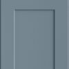 Elegant Adirondack Blue cabinet door and matching recessed-panel drawer front